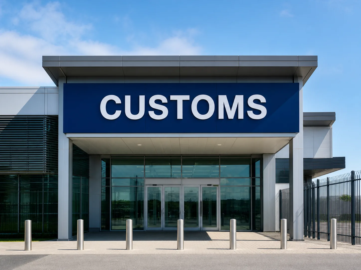 Customs clearance terminal