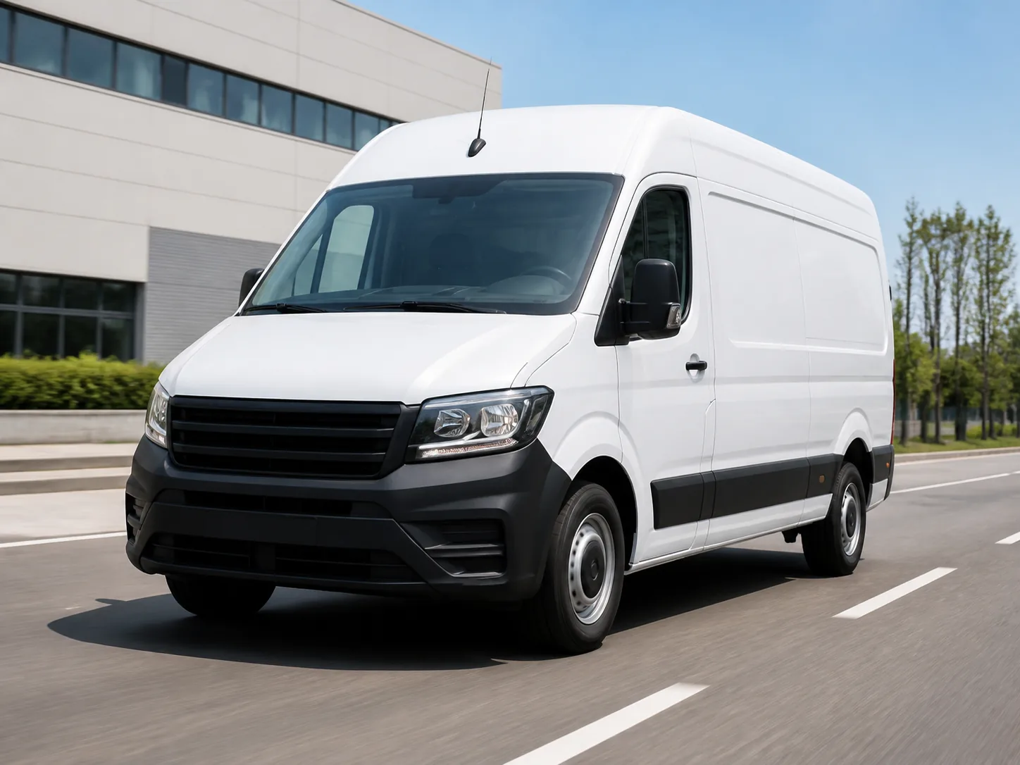 Express delivery van