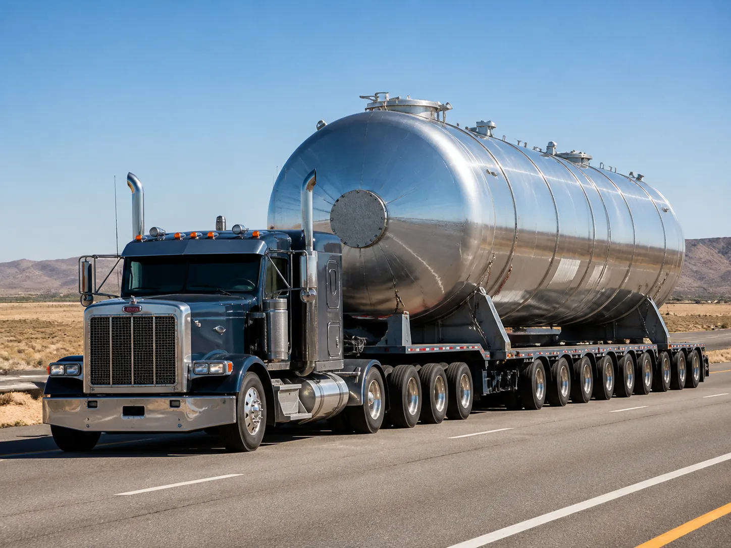 Oversized project cargo